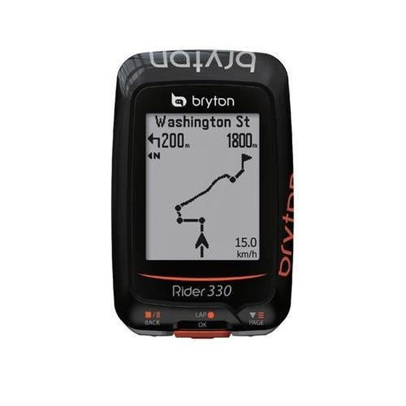 Bryton Rider 330E Bike Computer Black