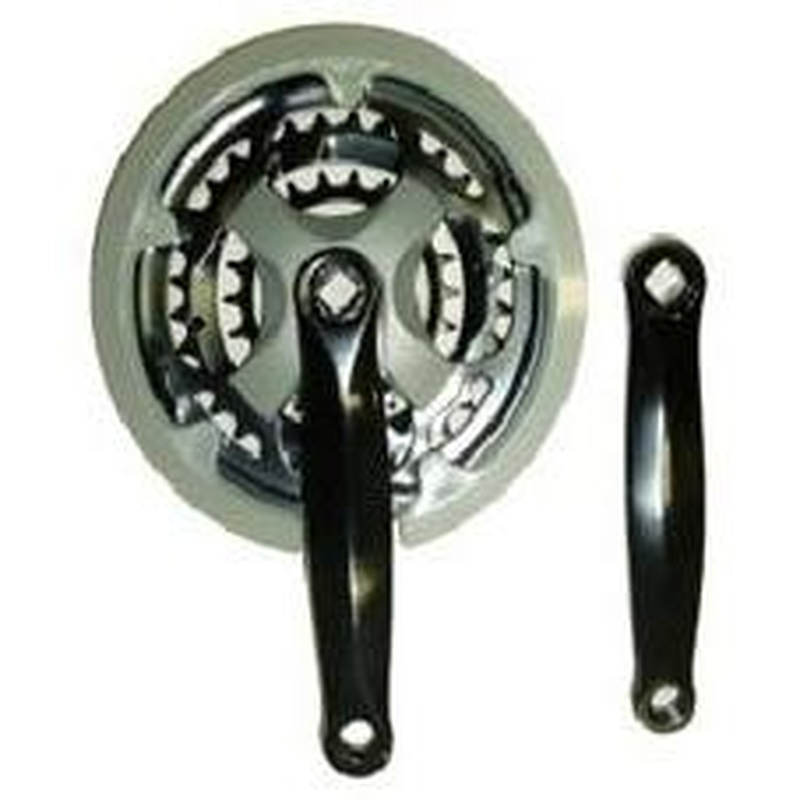 BPW Steel Chainset 42/32/22 Black