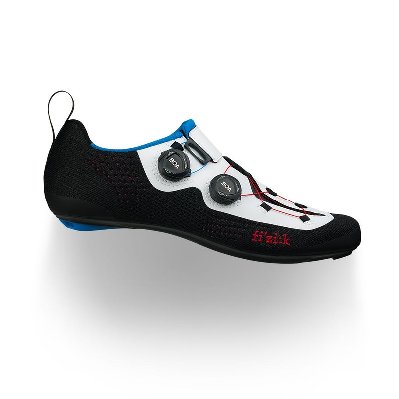 Fizik Transiro Infinito R1 Triathlon Shoes Knit Black/White