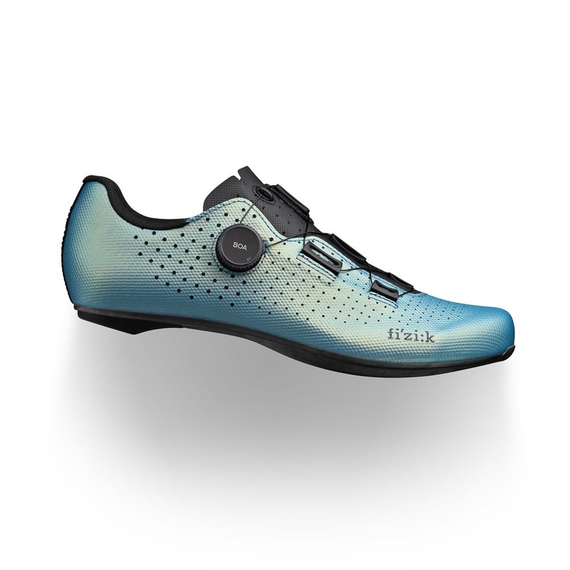 Fizik Tempo Decos Carbon Road Shoes Iridescent Blue/Black