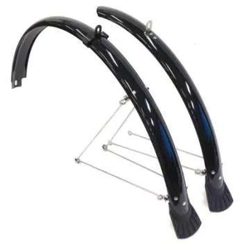 BPW Front and Rear Mudguard Front 700c Black