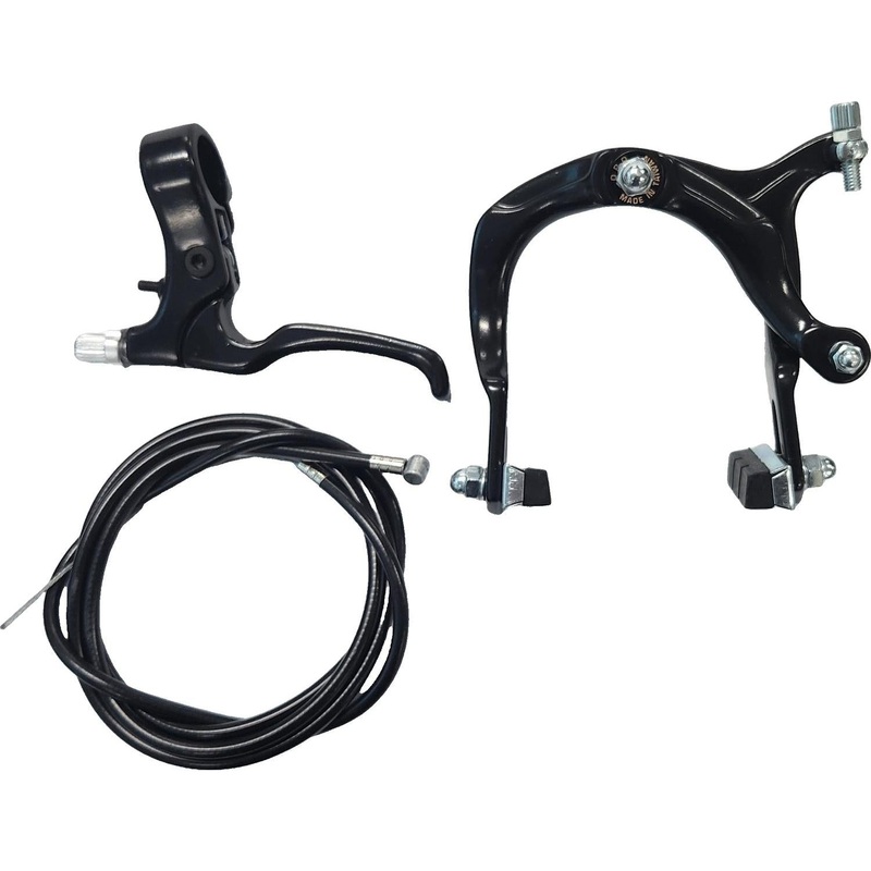BPW Front Right Hand Lever Brake Set Black