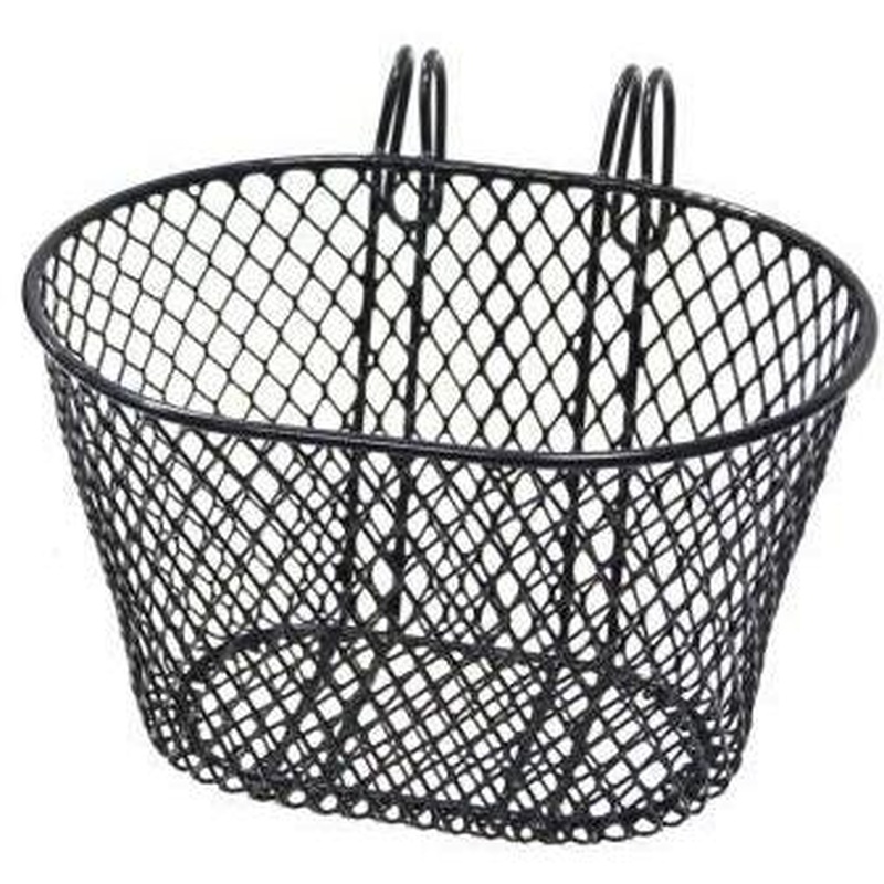 BPW Hook Steel Wire Kids Bike Basket 24 x 18 x 15cm