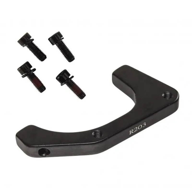 BPW IS-PM Rear Disc Brake Adaptor For 203mm Rotor Black