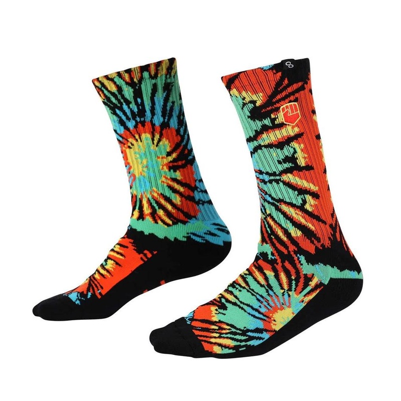 Fist Dye Tie 2 Crew Socks