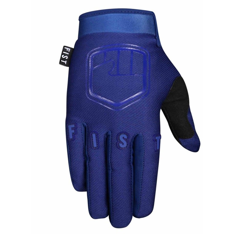 FIST Full Finger MTB Gloves Blue Stocker
