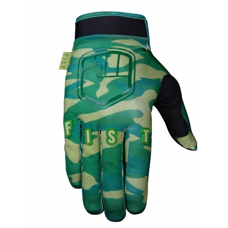 FIST Full Finger MTB Gloves Camo Stocker