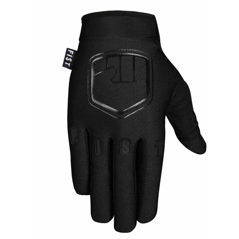 FIST Full Finger Youth MTB Gloves Black Stocker