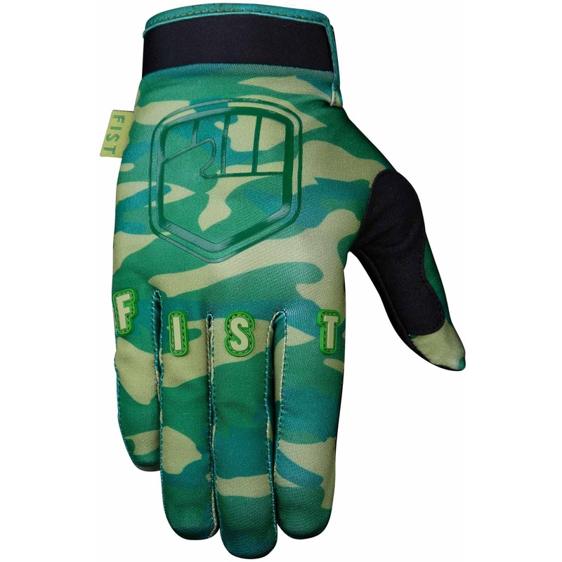 Fist Stocker Gloves Camo Green