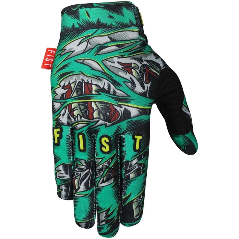 Fist Youth MTB Gloves Daniel Sandoval - Sandman Green