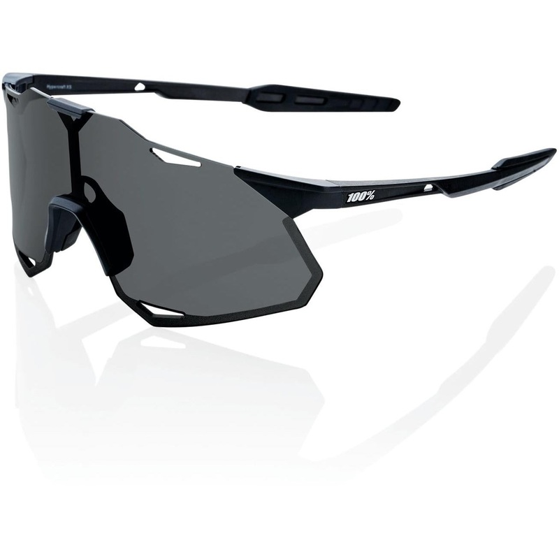100% Hypercraft XS Sunglasses Matte Black/Smoke