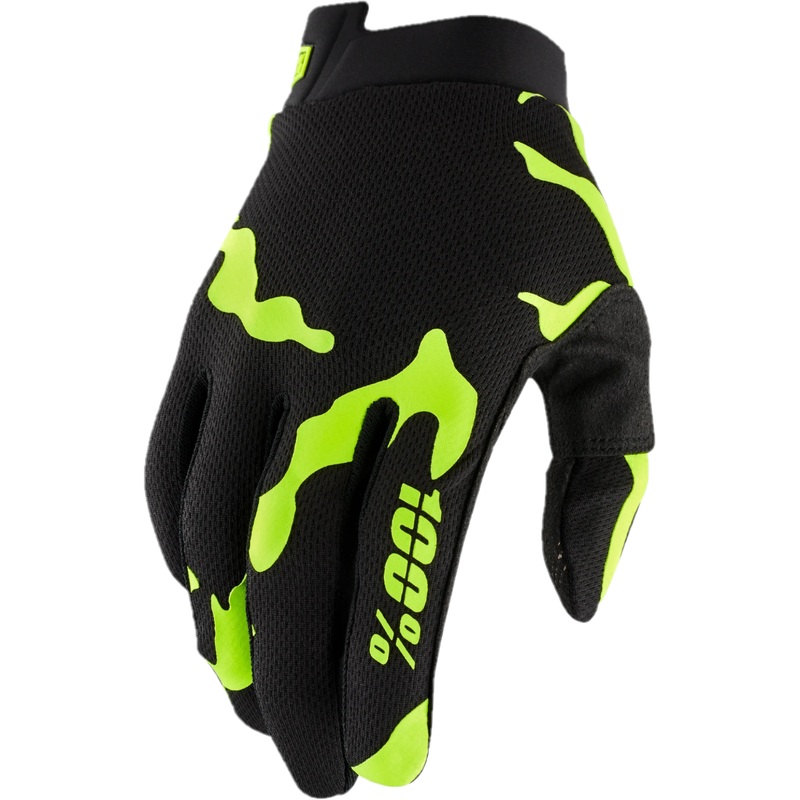 100% iTrack Full Finger Gloves Salamander