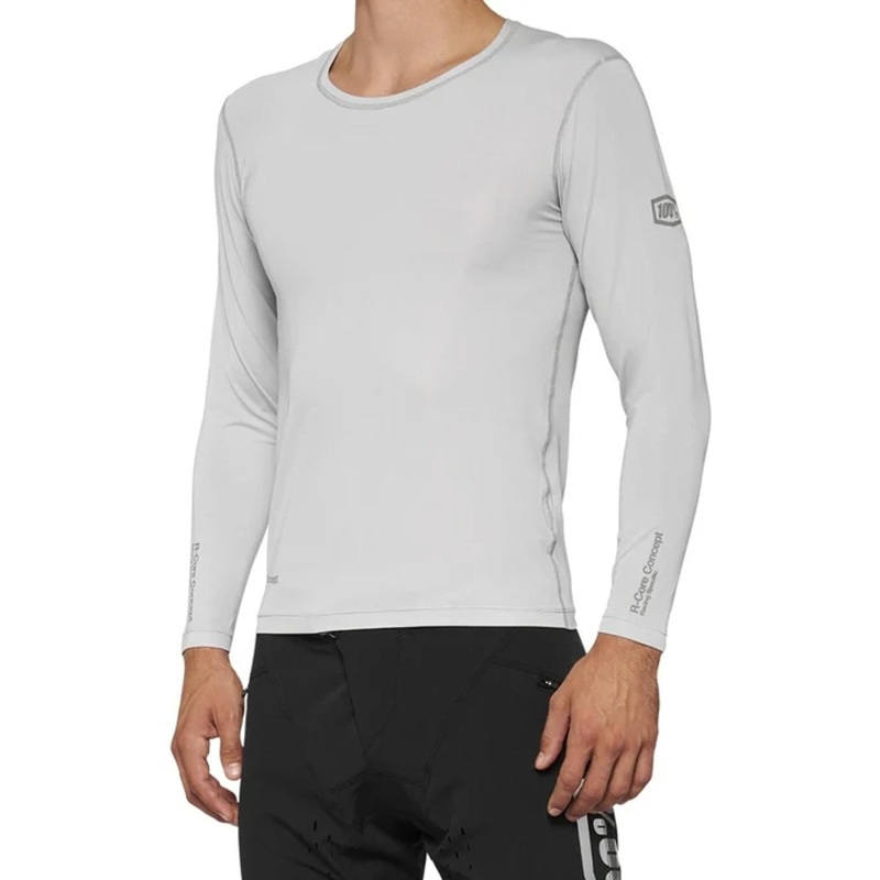 100% R-Core Concept Long Sleeve Jersey Grey
