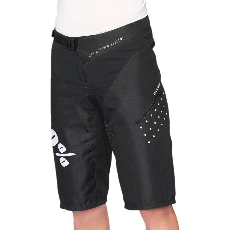 100% R-Core Youth Shorts Black
