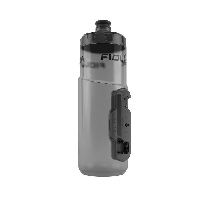 FIDLOCK Black Water Bottle with Twist Connector 600mL