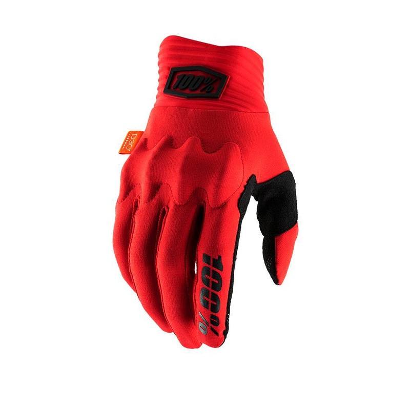 100% Cognito Gloves Red