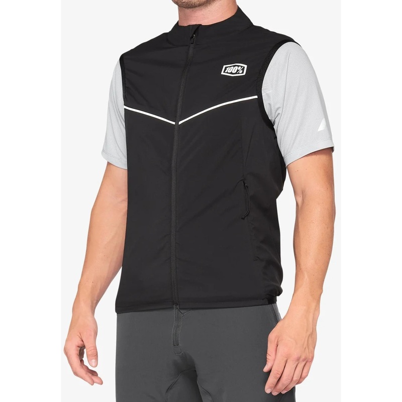 100% Corridor Stretch Vest Black
