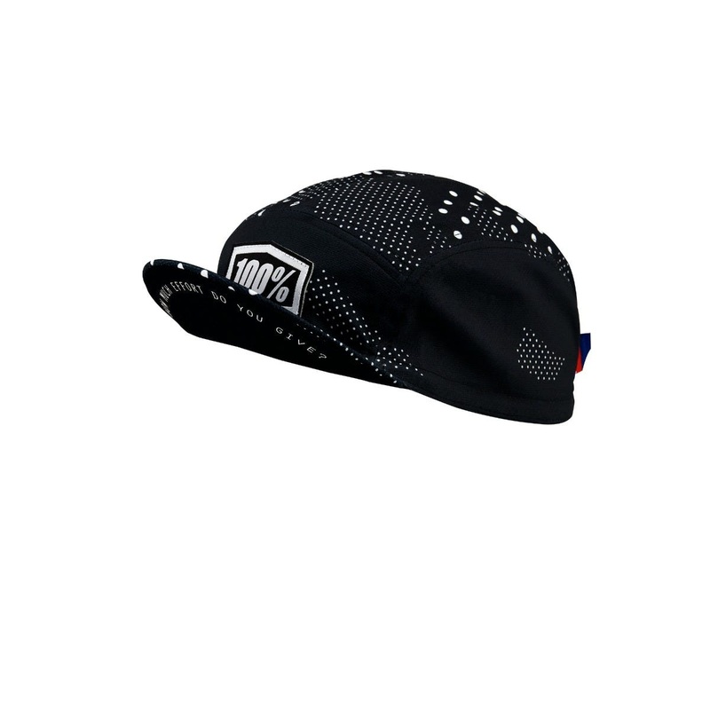 100% Exceeda Road Cap Black Mesh