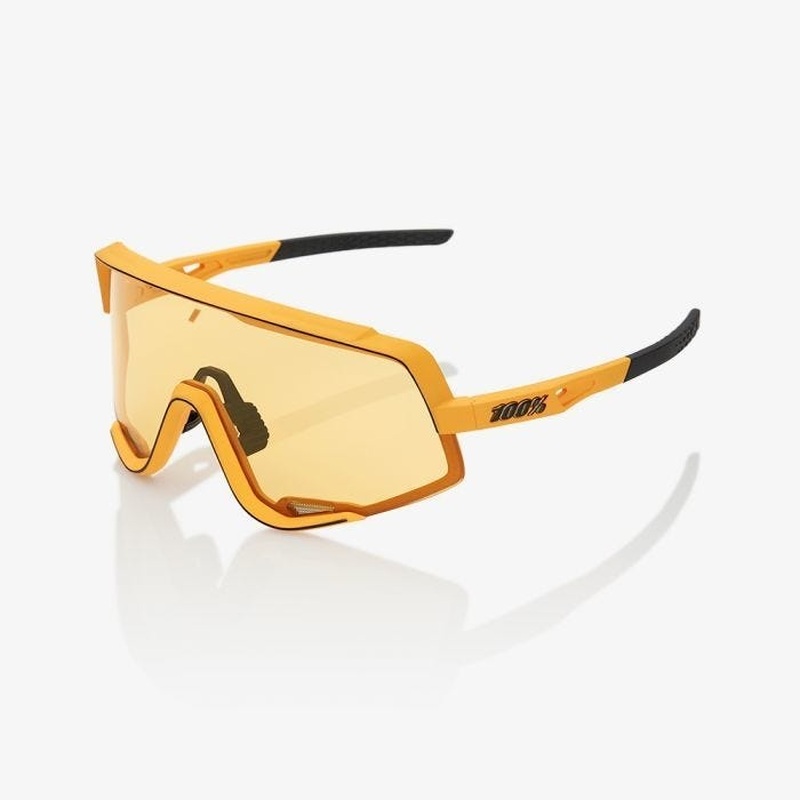 100% Glendale Sunglasses Mustard Yellow Lens