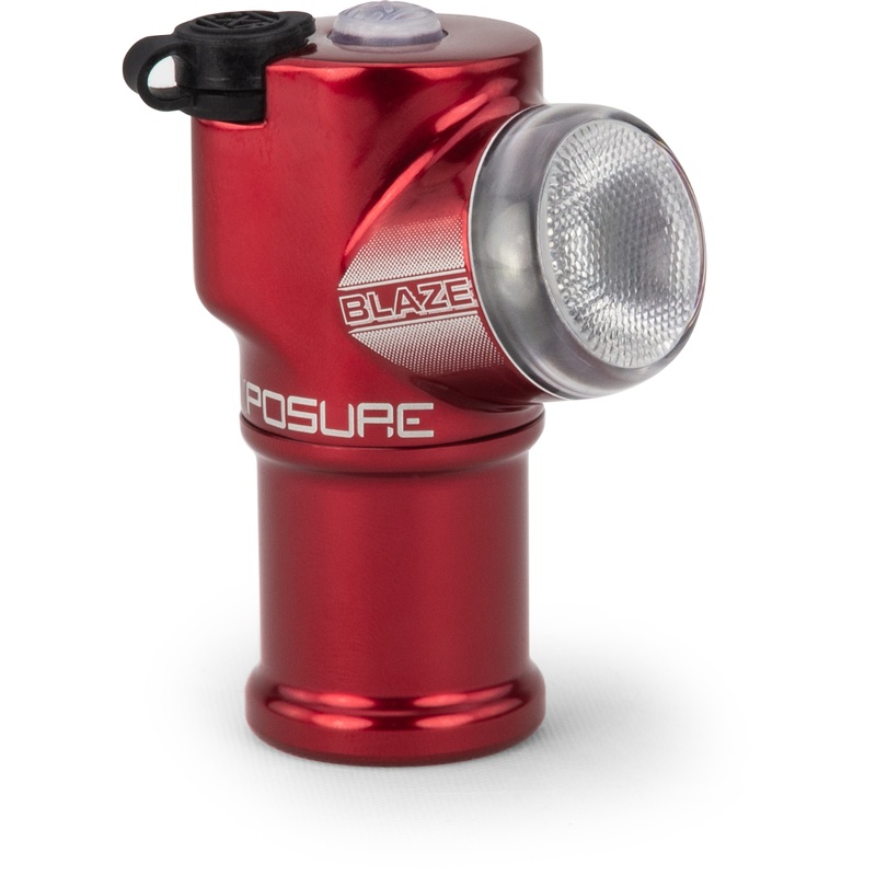 Exposure Blaze Mk3 Rechargeable Rear light with Day Bright ReAKT and Peleton Mode