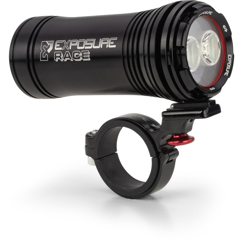 Exposure Race Mk13 Front Lights with 35/31.8mm QR Bracket