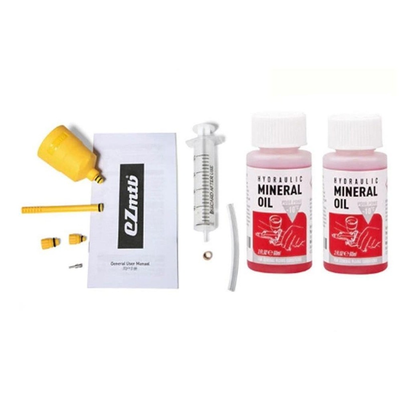 EZMTB Shimano Basic Bleed Kit + 2 Bottles Mineral Oil 150ml