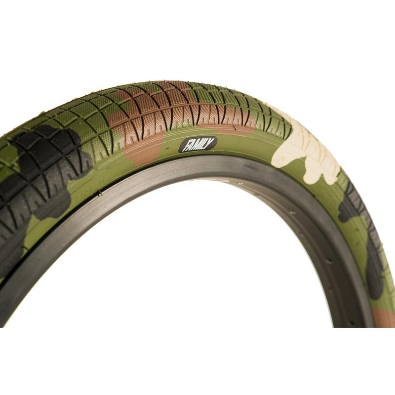 Family F2128 BMX Tyre 20 x 2.2'' Green Camo