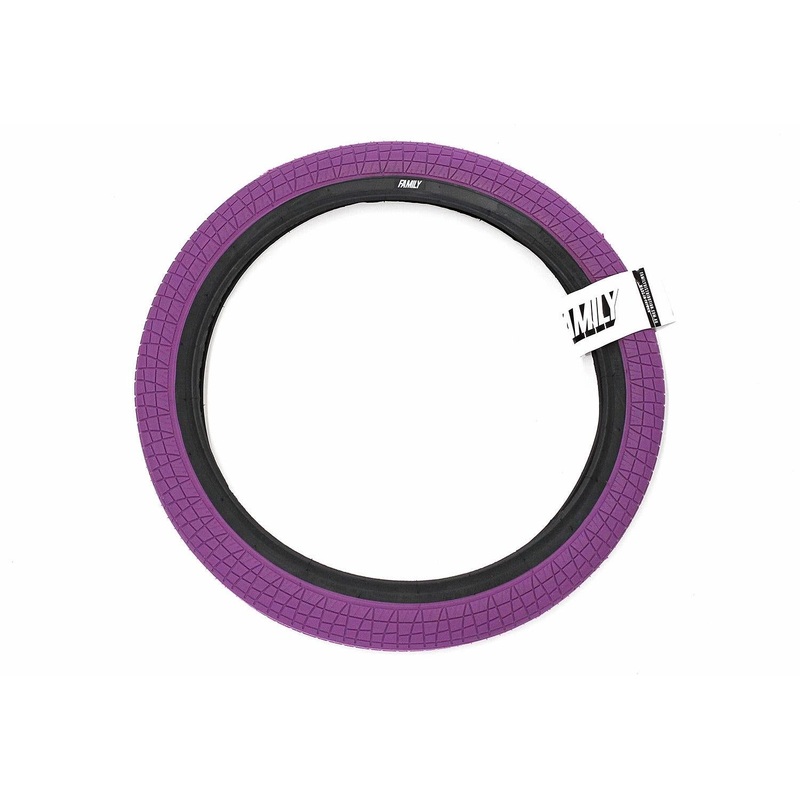 Family F2128 BMX Tyre 20 x 2.20 Purple/Black Wall