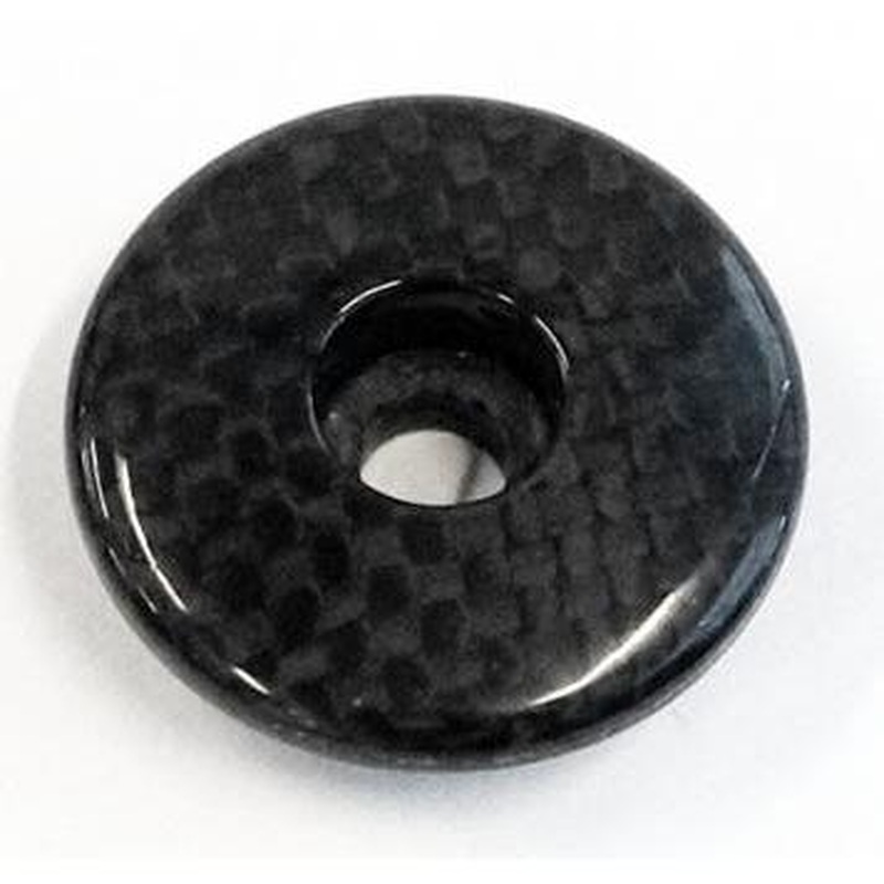 BPW Carbon Fibre Top Cap 1 1/8'' Black