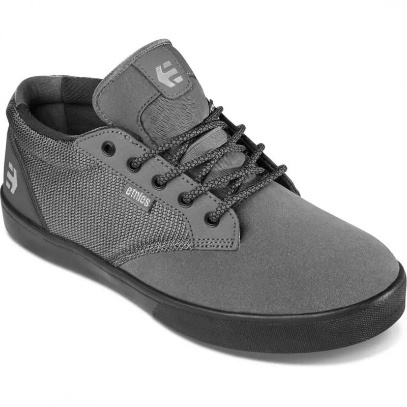 Etnies Jameson Mid Crank Flat Pedal MTB Shoes Grey/Black/Silver