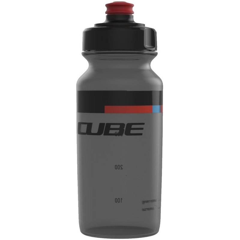 Bottle Cube Bottle 0.5L Teamline Black'n'Red'n'Blue