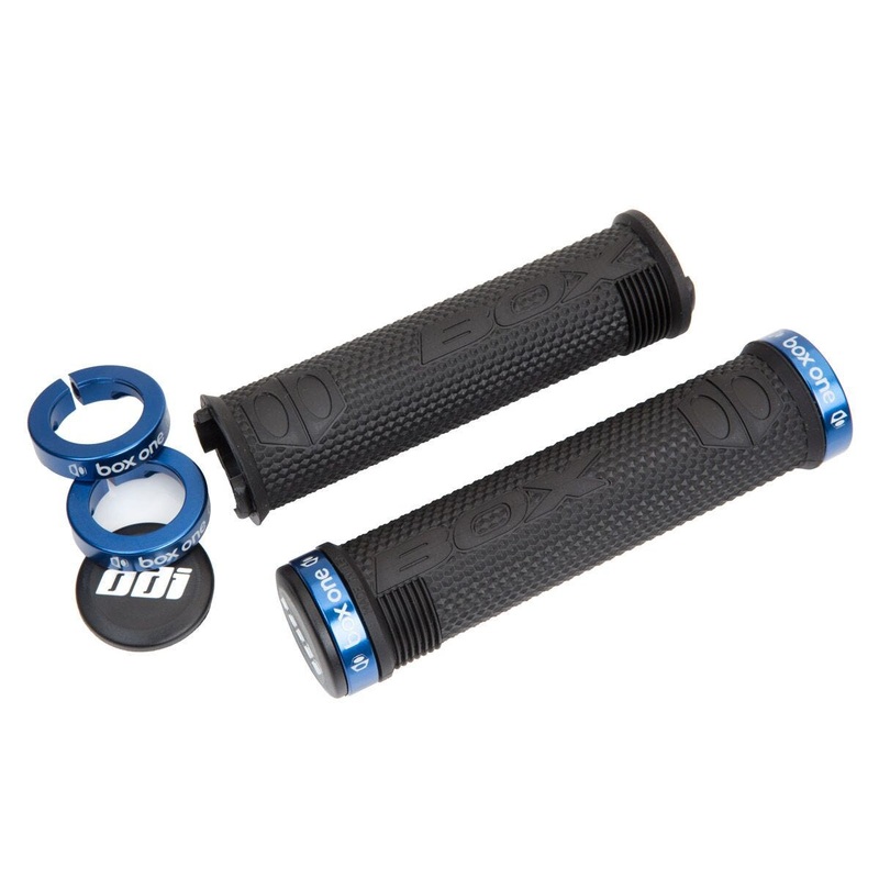 Box One Lock On Grips Blue