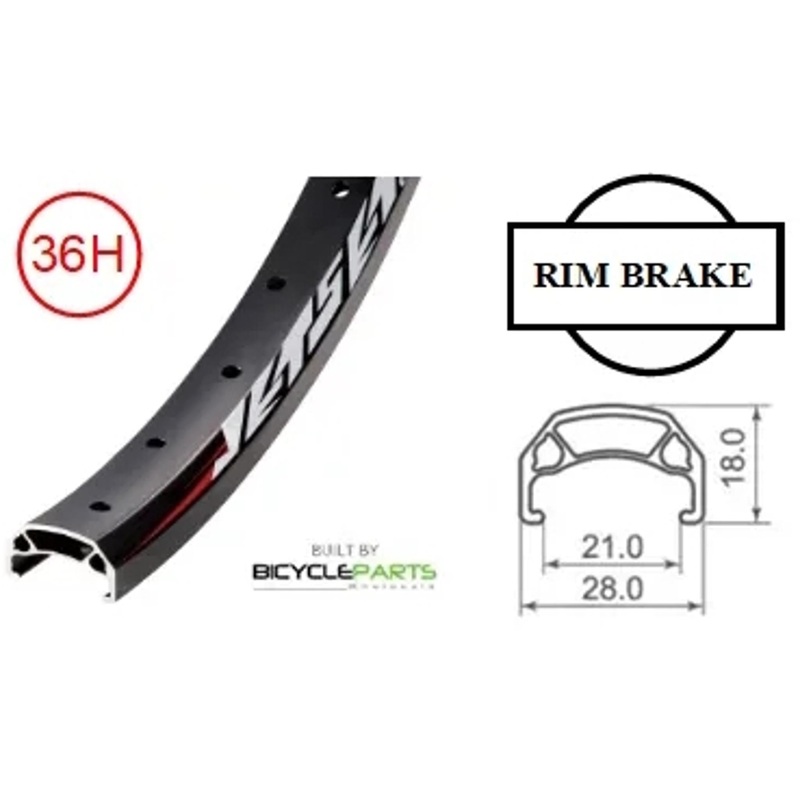 BPW 20'' Wheel - Jetset Rims CH-E213 Coaster 3/8 Nutted