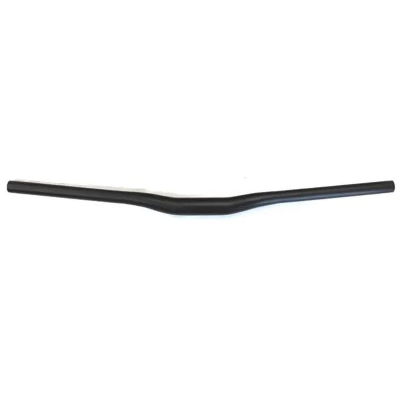 BPW Alloy Handlebar 31.8 x 680mm 20mm Rise 6 Sweep Black