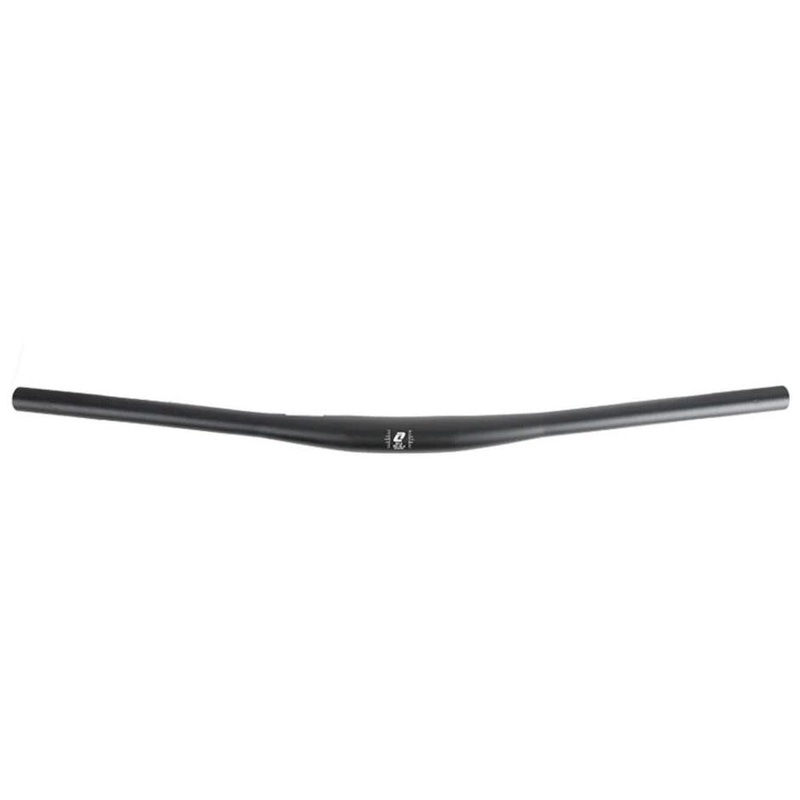 BPW Alloy Riser MTB Handlebars 31.8mmx680mm With 12mm Rise Black