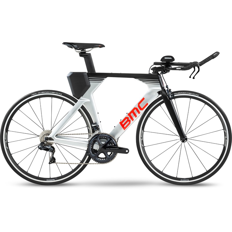 BMC Timemachine 02 One Time Trial Bike Silver/Red Carbon (2020)