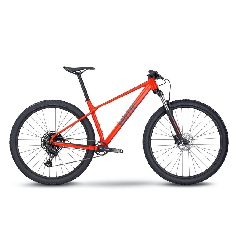 BMC Twostroke AL FOUR XC Hardtail Mountain Bike Neon Red