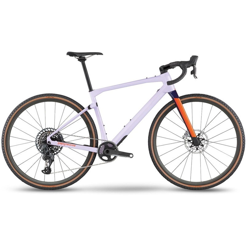 BMC Unrestricted 01 One Gravel Bike Purple/Orange/Blue