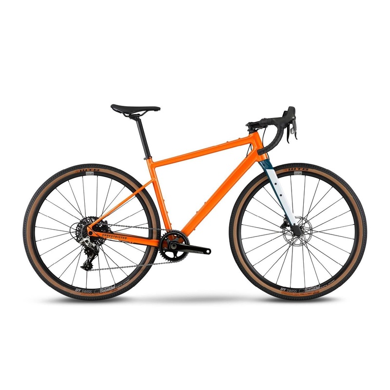 BMC Unrestricted AL ONE Gravel Bike Orange/Petrol/White