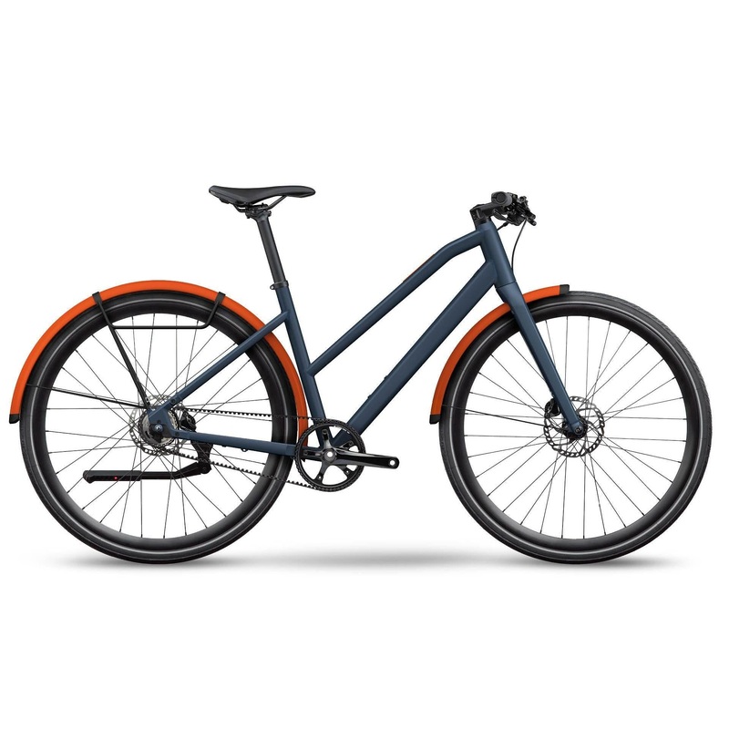 BMC 257 Urbanchallenge AL ONE Step Thru Hybrid Bike Blue