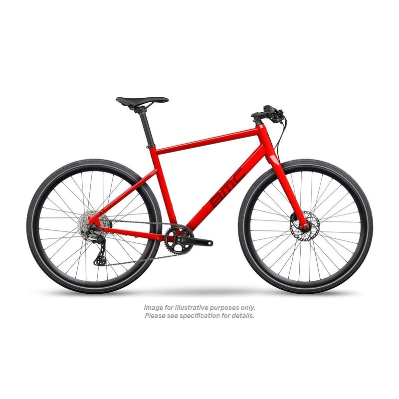 BMC Alpenchallenge AL FOUR Flatbar Road Bike Red
