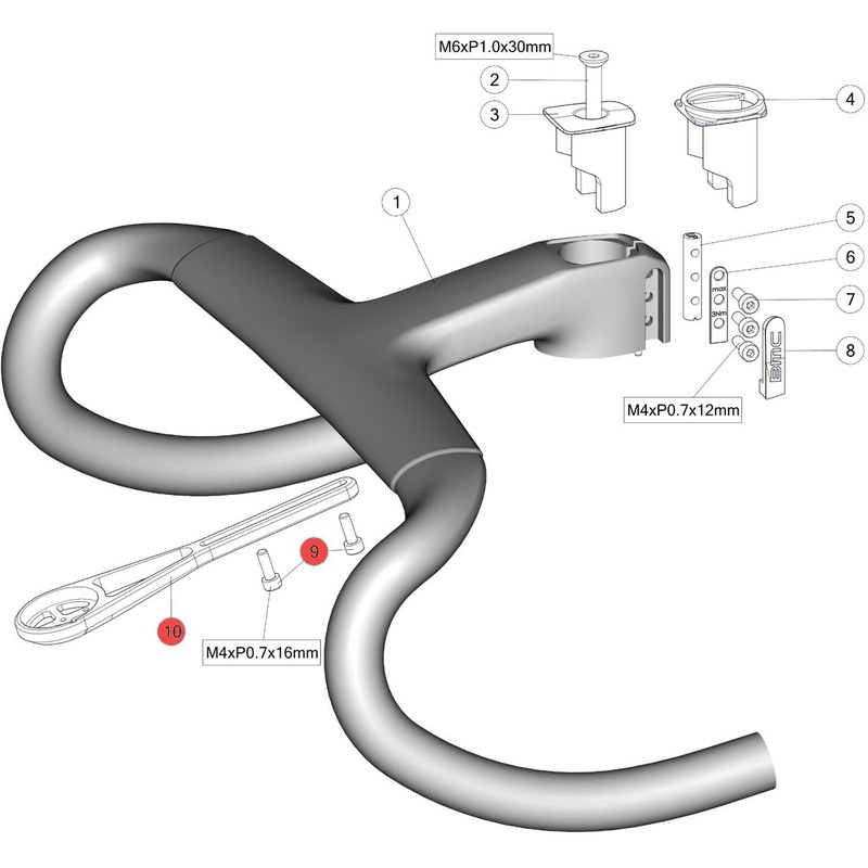 BMC Garmin Mount ICS2 Carbon Aero Cockpit