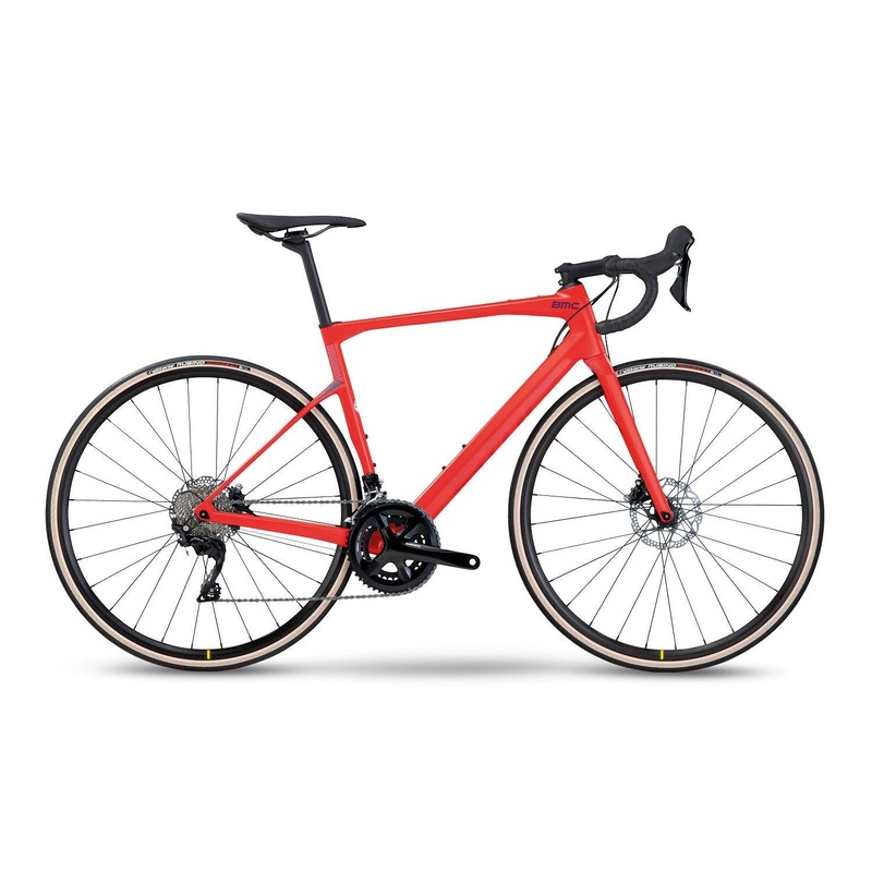 BMC Roadmachine SEVEN Road Bike Red/Blue/Petrol