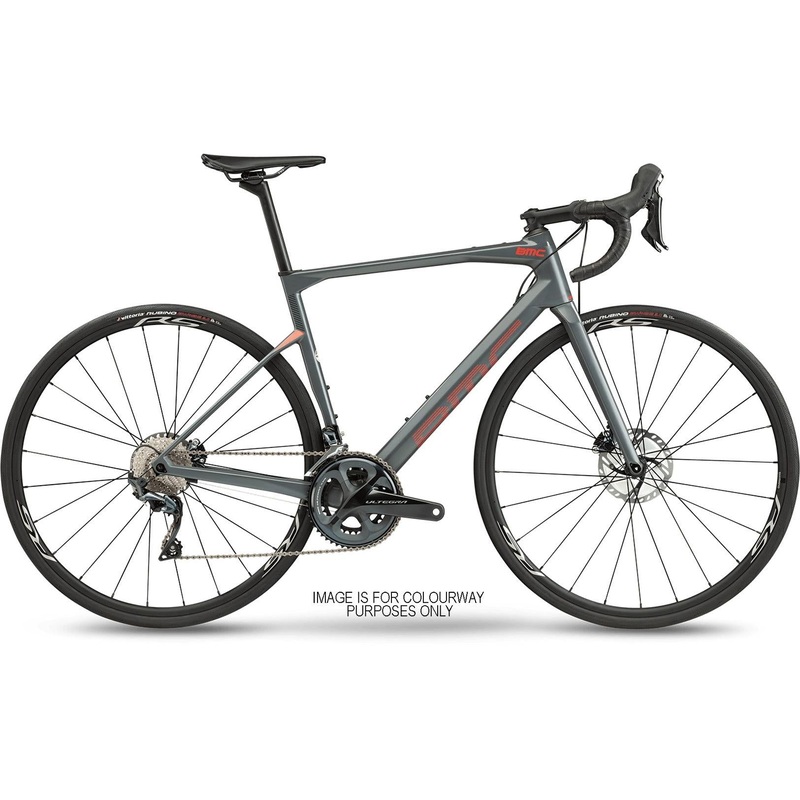 BMC Roadmachine Three Road Bike Grey/Red/Black (2021)
