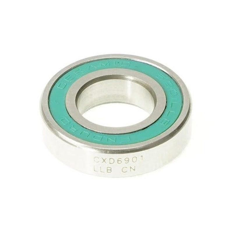 Enduro  CXD 6901 LLB XD15 ABEC-5 CERAMIC RADIAL BRN (C3) HUB - 12 X 24 X 6MM