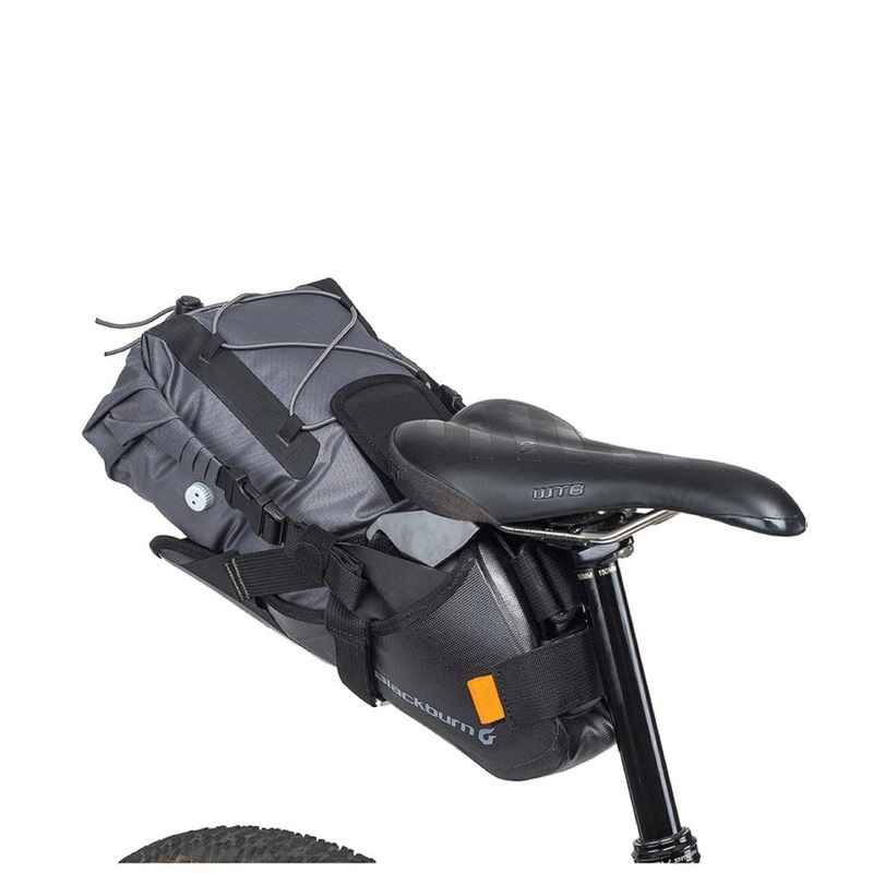 BlackBurn Outpost Elite Seat Pack+ DryBag Saddlebag Black/Grey
