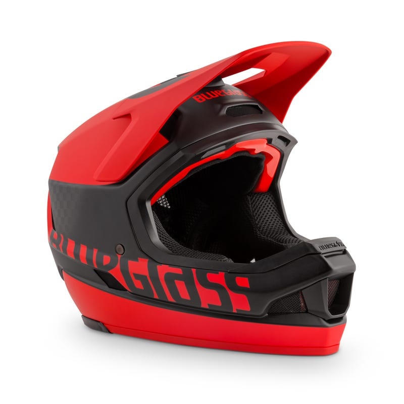 Bluegrass Legit Carbon Full Face Helmet Black/Red
