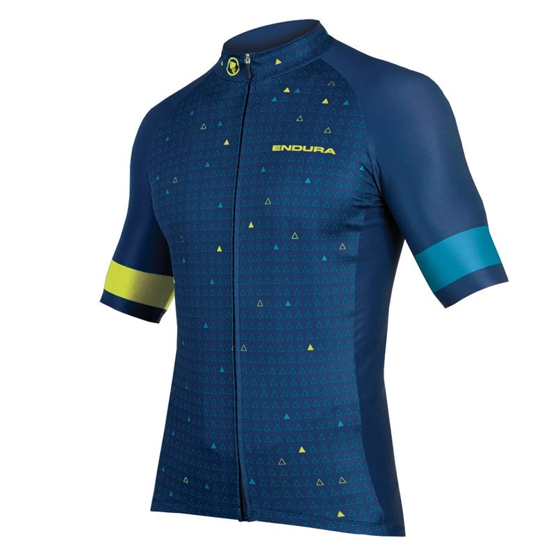 Endura Triangulate LTD SS Jersey Navy