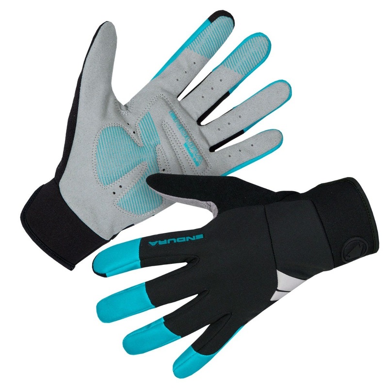 Endura Windchill Full Finger Women's Gloves Pacific Blue