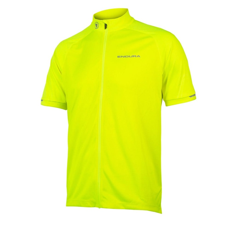 Endura Xtract Short Sleeve Jersey II Hi Viz Yellow